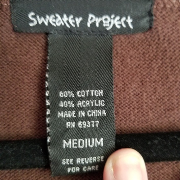 Sweater Project size M Shrt sleeve Casual sweater - Picture 6 of 7